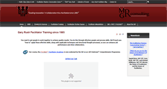 Desktop Screenshot of mgrconsulting.com